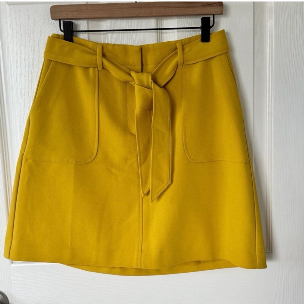 LOFT Skirt with Tie Front